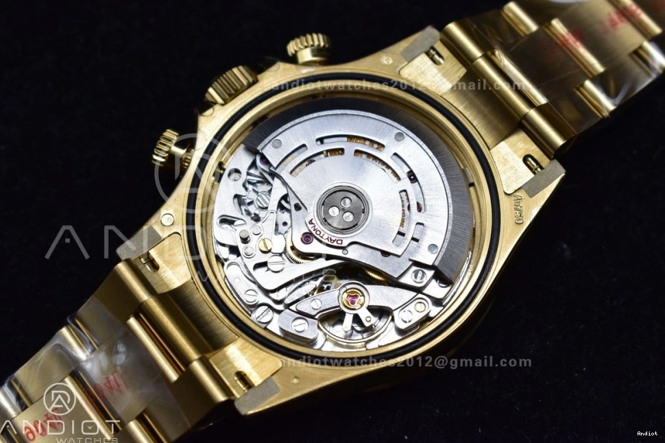 Edition Clean Best Black Dial YG On Daytona Bracelet 1:1 116508 YG SA4130 0408